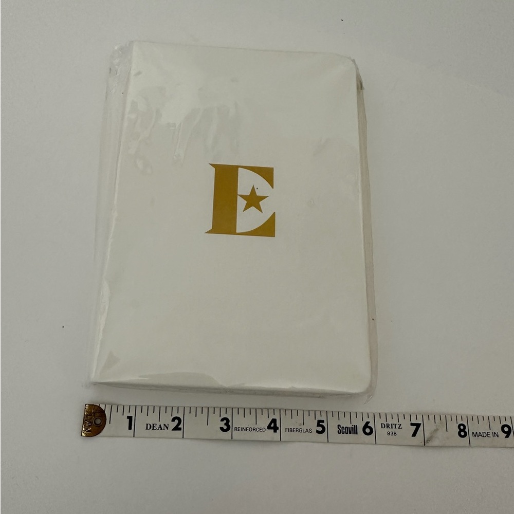 NEW Elton John White with Gold E Logo Notebook Luxury Memorabilia Holiday Gift - Picture 4 of 8